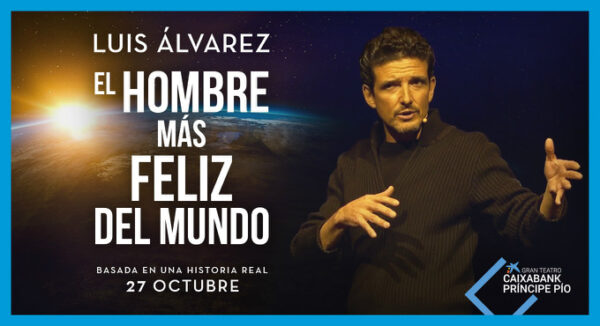 Cartel el hombre mas feliz del mundo